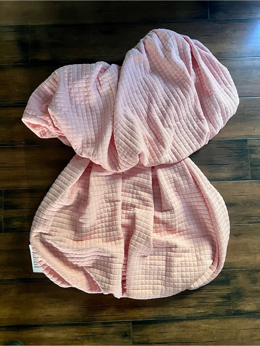 NWT - ASOS DESIGN Pink One Shoulder Bubble Dress - Size 0 - Picture 7 of 9